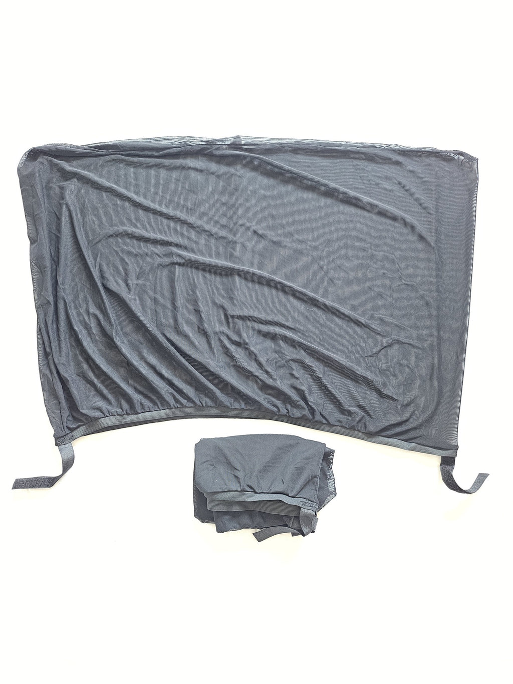 MotoFeli sun shade sock with its flat carry pouch